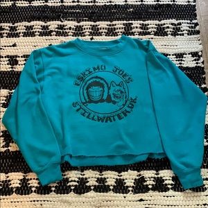 Women’s cropped sweatshirt